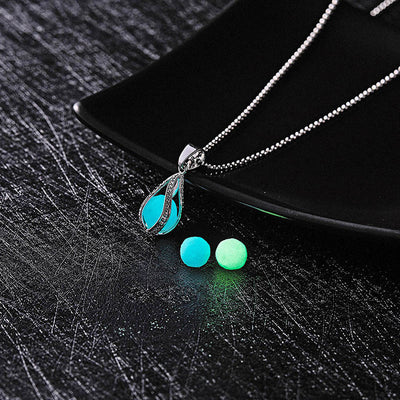 Moon Square Heart Necklaces